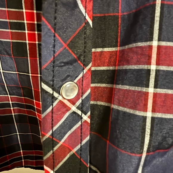Plaid Button Up - Picture 3 of 4